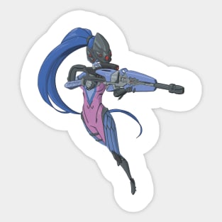 Overwatch: Widowmaker Sticker